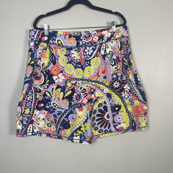 T by Talbots UPF 50 DAISY PRINT SKORT size 1X - Picture 2 of 6